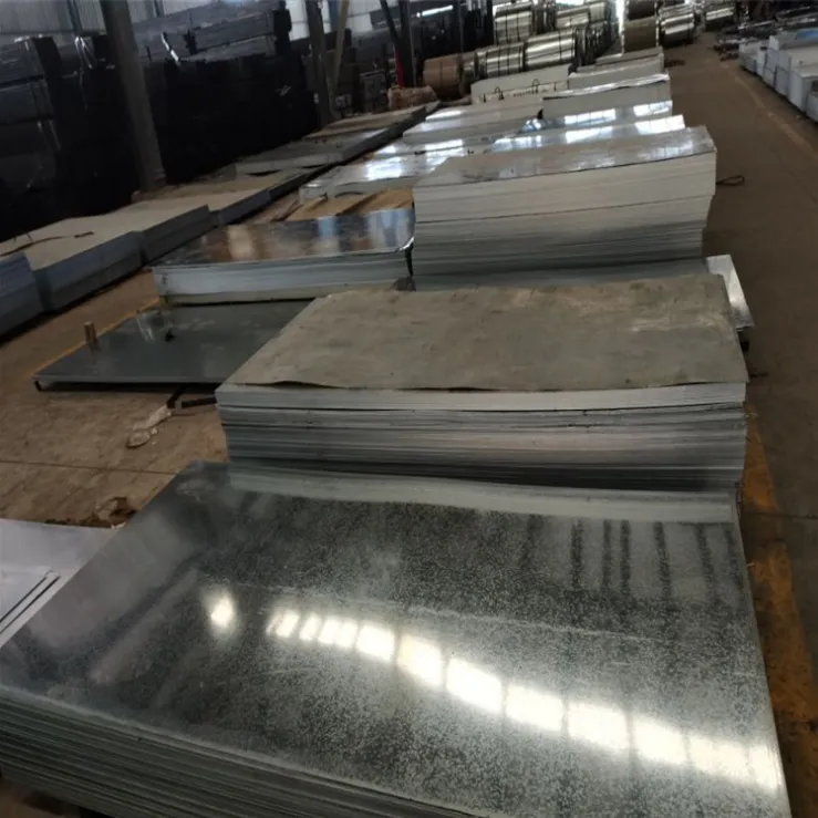 Galvanized steel plate